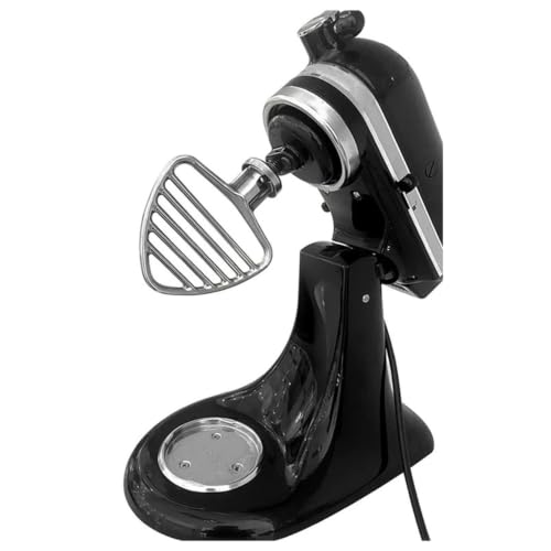 Batidor de repostería compatible con KitchenAid 4.5-5 QT de acero inoxidable 7