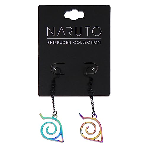 Naruto Shippuden Anime Manga Costume Jewelry Hidden Leaf Village Dangle Earrings Set3