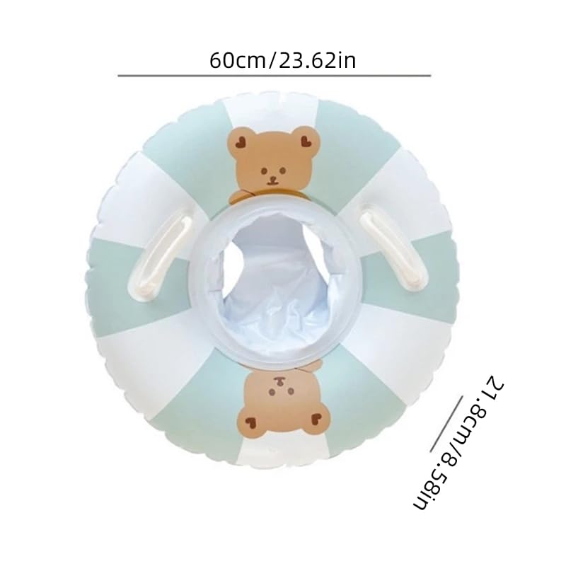 Amazon | うきわ ベビー 浮き輪 子供用 クマちゃん 幼児 足入れ