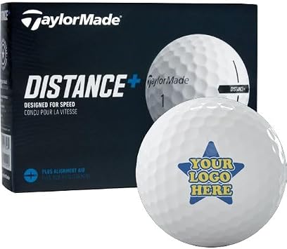 Taylormade Distance+ Logo Golf Balls