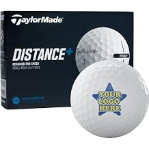 Taylormade المسافة + Logo Golf Balls