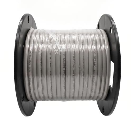 Câble Ethernet Cat 6 30,5m AiCat en cuivre nu solide 23 AWG CMR gris UTP