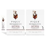 Pique Organic English Breakfast Tea Crystals - Caffeinated Black Tea for Energy, Prebiotic Polypheno
