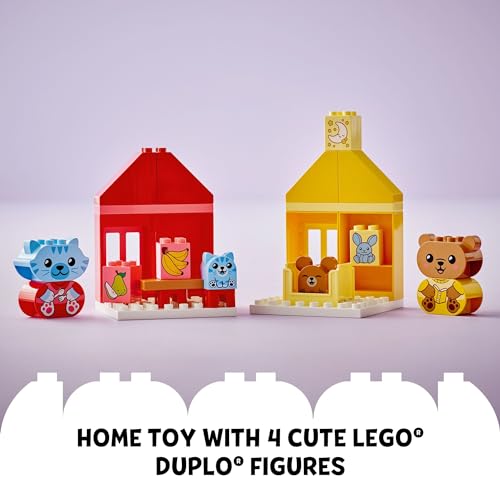 Image of LEGO DUPLO My First Daily Routines: Eating & Bedtime Toy for Social and Emotional Roleplay, Animal Toys, Gift for Preschool Kids Ages 18 Months and Up, Helps Toddlers Explore Feelings, 10414