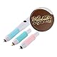 3 Größen Spitzen mit Heißfolien-Stift und 1 x wasseraktivierte Folienrollen-Set All-in-One-Kits, Zeichenstift, USB-betrieben, DC5 V Folien-Kiel-Starter-Kit für Scrapbooking, Bastelwerkzeug