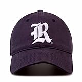 The Game NCAA Adult Relaxed Fit Logo Hat - Embroidered Logo - 100% Cotton - Elevate Your Style and Show Your Team Spirit (Rice Owls - Blue, Adult Adjustable)