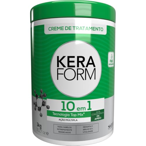 Skafe - Linha Keraform (Tratamento) - Creme Intensivo 10 em 1 1Kg - (Keraform (Treatment) Collection - 10 In 1 Intensive Cream Net 32.27 Oz)