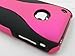PINK 3PIECE HARD CASE COVER FOR iPhone? 3G 3GS S NEW