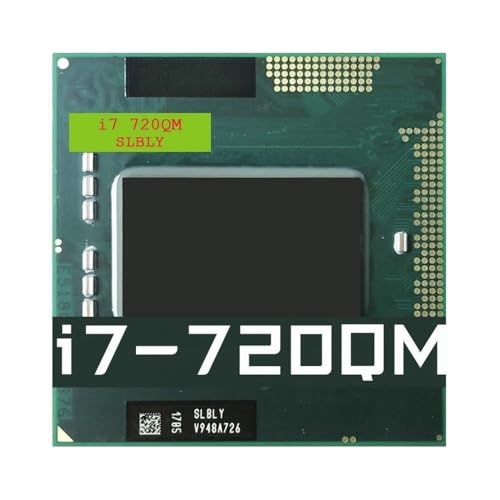 I7-720QM SLBLY Laptop CPU Used 4-Core 8-Thread Mobile Processor 1.6 GHz 6M 45W Socket G1 / rPGA988A