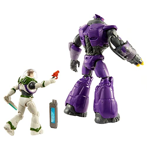 MATTEL Disney and Pixar Lightyear Crystal Grade Buzz Lightyear Vs. Zurg Clash Pack - Thumbnail 5