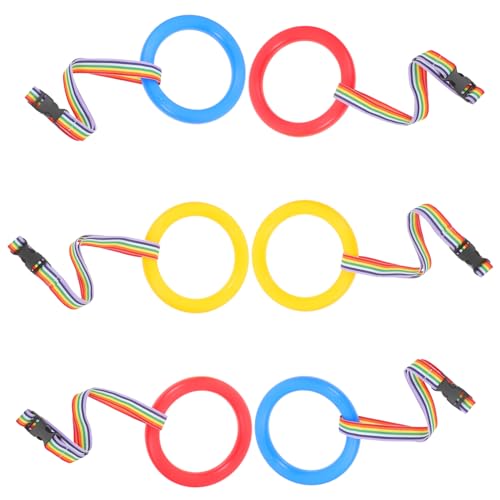 SWOOMEY 6Pcs Walking Rope Safety Leash for Preschool Kindergarten Durable and Reusable Walking Rope for Daycare Designed for Group Supervision Each