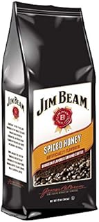 Jim Beam Spiced Honey Bourbon Flavored Ground Coffee - 12 Ounce Bag