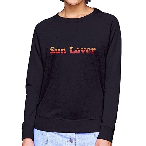 Sweatshirt Femme Sun Lover avec motif imprimé soleil ciel d'été résistant - 2