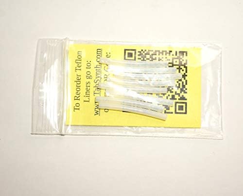 3mm Teflon Tube Liner compatible with Flashforge 3D Printer (8 pack of liners)
