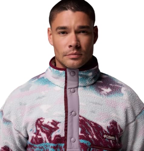 Image of Columbia Helvetia II Printed Half Snap Fleece