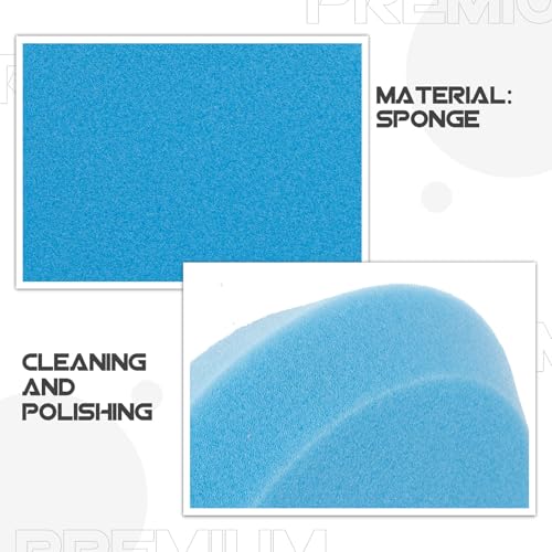 Almohadillas aplicadoras azules Alipis para el cuidado de bolas de boliche 3