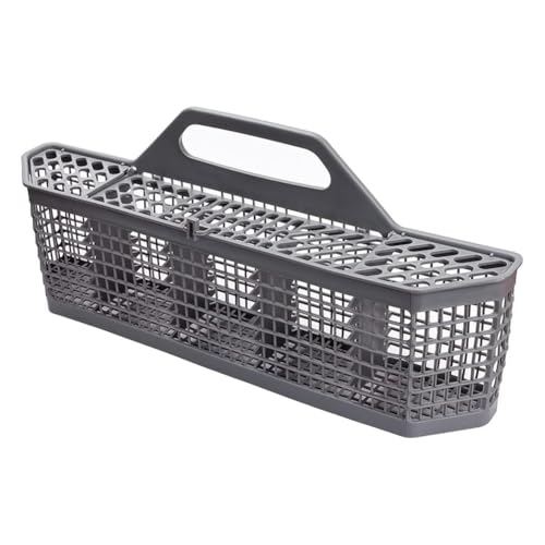 Kueohse Repuesto de Cesta para Cubiertos para Lavavajillas Universal WD28X10128 Cesta para Lavavajillas, Compatible con º WD28X10127, WD28X10132