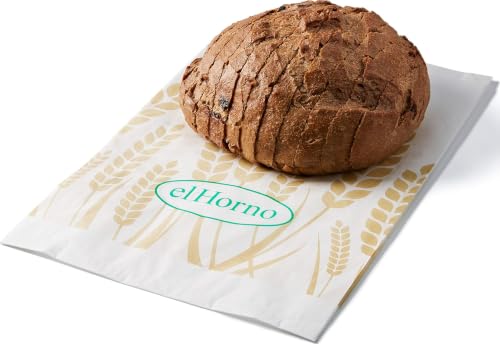 El Horno Payés con Centeno Integral 50%, Nueces y Pasas Cortado, 1 x 500 g