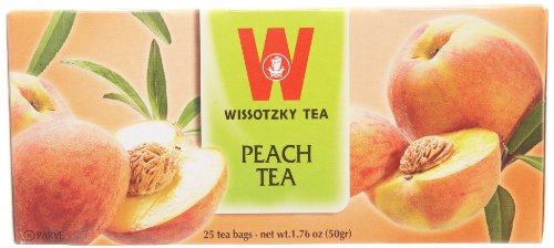 Wissotzky Peach Tea, 1.76-Ounce Boxes (Pack Of 6) #TOP25