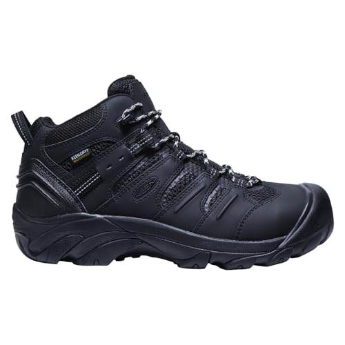 Image of KEEN Utility Men's Lansing Mid Height Steel Toe Waterproof Work Boots