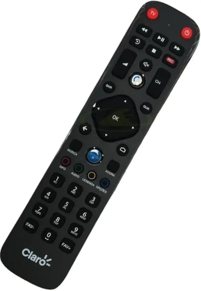 Controle Original Claro Box Tv Net Digital Receptor Claro Hd Tv C/Comando De Voz Tecla Now e Manual