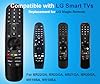 ZHUNCEJIAFU Newest Replacement for LG TV Remote - Voice Magic Remote Control Compatible with LG Smart TVs UHD OLED QNED NanoCell 4K 8K WebOS AKB76039902, Original Universal Voice Remote