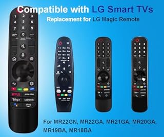 ZHUNCEJIAFU Newest Replacement for LG TV Remote - Voice Magic Remote Control Compatible with LG Smart TVs UHD OLED QNED NanoCell 4K 8K WebOS AKB76039902, Original Universal Voice Remote