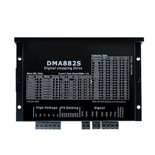Alimentation moteur pas à pas DMA882S 110V DC 80V AC stepper driver