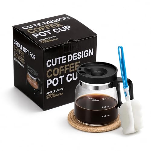 Mug para café con tapa antigoteo y accesorio 16 oz miniatura 1