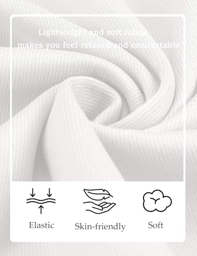 Coofandy Mens Hooded Sweatshirt Long Sleeve Casual Fashion Knit Pullover Hoodies With Kanga Pocket White thumb #3