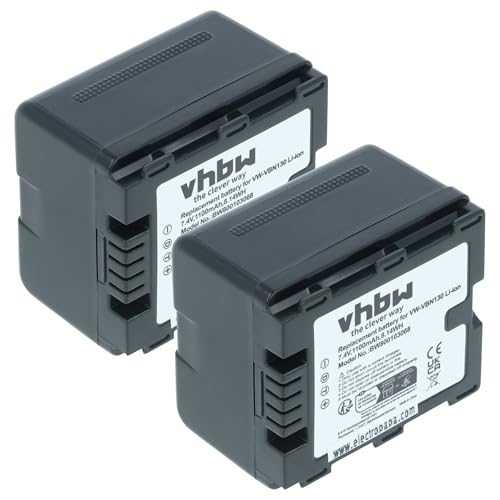 Batterie VW-VBN260 vhbw pour caméscope Panasonic avec puce info
