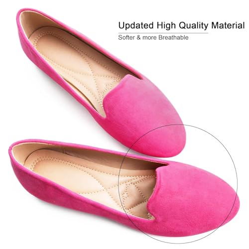 Image of SAILING LU Women Round Toe Comfortable Ballet Flats | Shoes for Women, Dressy, Slip-ons, Loafers