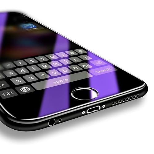 Écran iPhone 7 Plus rayé ? Évitez les casses avec le verre trempé Foxcrypt anti-bleu