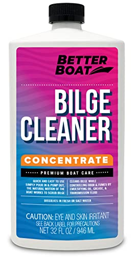 Premium Bilge Cleaner Concentrate For Boats Marine Boat Cleaner Soap Grease Oil Fuel And More #TOP15