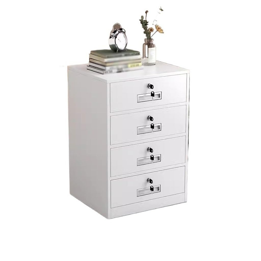 ASerZenith Metal File Cabinet With Low Storage Drawer Lockable Design Ideal For Organizing Files And Documents Black Office Filing Cabinet,A-One Size