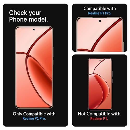 Image of ArmourPro Military Grade UV Tempered Glass Compatible For Realme P1 Pro, 12 Pro Plus and Realme 12 Pro 5G (6.7 Inch) With UV Installation Kit | Edge To Edge Coverage | Crystal Clear, Pack of 2