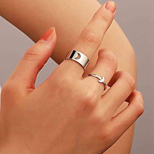 ShFhhwrl Anello alla Moda Ring Spacer Set di