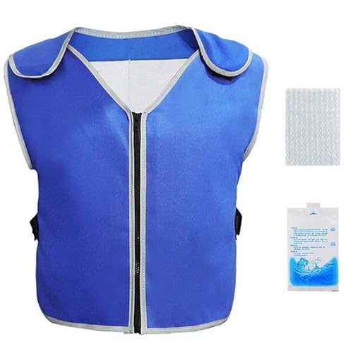 Chaleco de enfriamiento contra la fatiga térmica con forro impermeable y hielo