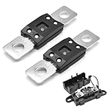 yorpyep 2 PCS MEGA 300A ANM Fuse, High Current Bolt-on Fuse for Vehicle Audio Systems, Circuit Protection Element, for Cars, Trucks, Construction Vehicles, Buses (Multicolored)