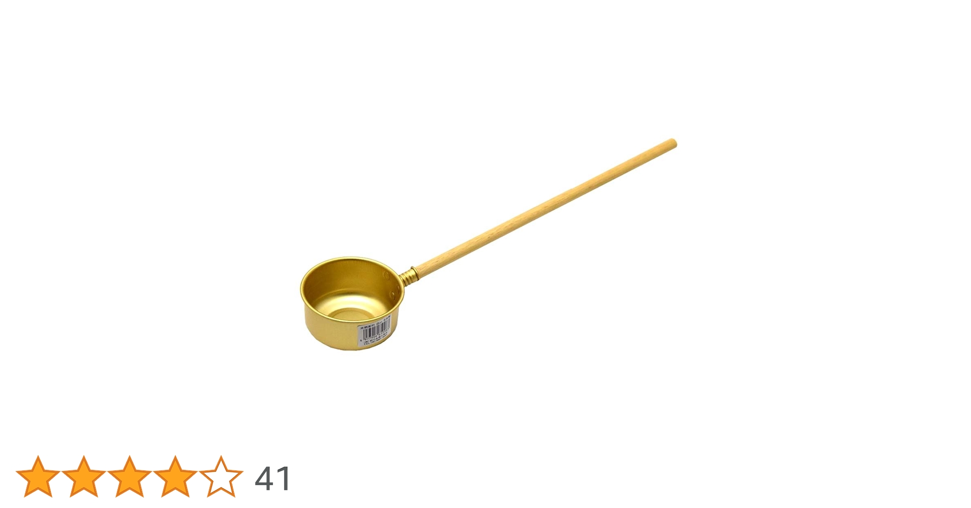 Amazon｜前川金属工業所 木柄水杓 8cm｜おたま・レードル
