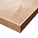 VioLife Tischdecke Tischfolie Tischschutzfolie Transparente PVC Folie Schutzfolie Glasklar 2mm Made in Germany + abgeschrägte Kante (100 x 200 cm)