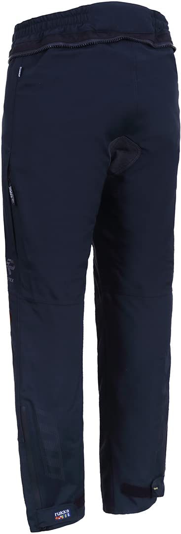 Rukka R-EX Pantaloni tessili moto, nero, 56