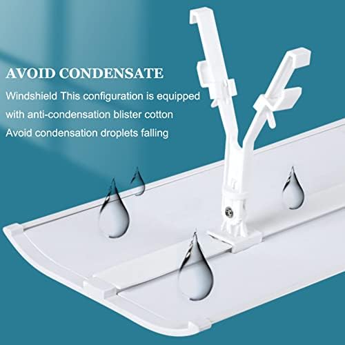 Adjustable Air Conditioner Vent Cover - Central AC Diverter, Anti-Direct Blowing Baffle for Home, RV & HVAC Systems, Optimizes Airflow, 92×30CM, Energy Efficient Solution