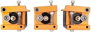 Aluminum Alloy Block MK8 Extruder for Makerbot 1.75mm Filament 3D Printers Parts Extrusion Right Left Short Hand Part DIY Kit Distinctive (Size : MK8 Short)