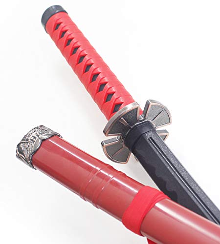 RKS DIFFUSION One Piece Katana Tout en Plastique Polypropylene Zoro Sabre Kitetsu 105cm Epee Entrainement Combat + Fourreau