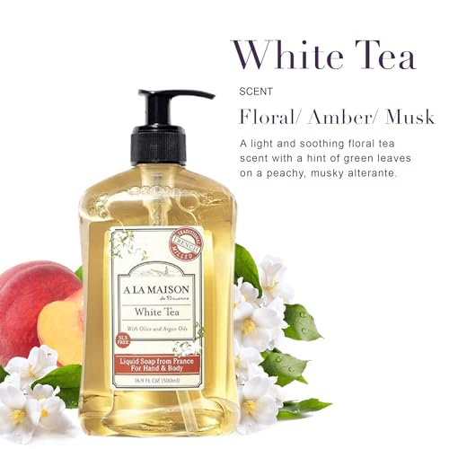 A La Maison 702886 French Liquid Hand Soap, White Tea thumb #1
