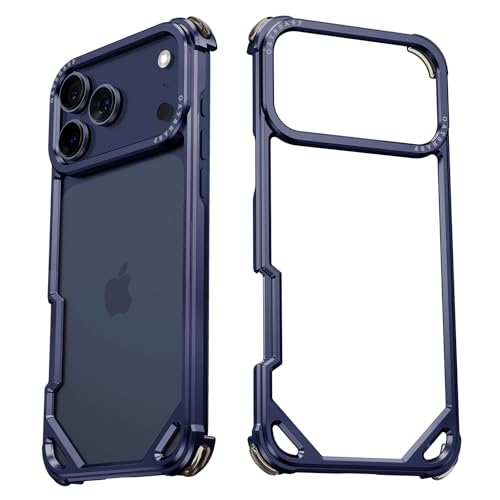 Coque iPhone 17 Pro MagSafe anti-chocs bleu