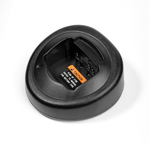 Image of Fumei Smart Desktop Charger Compatible with Motorola GP328 GP340 GP380 HT750 HT1250