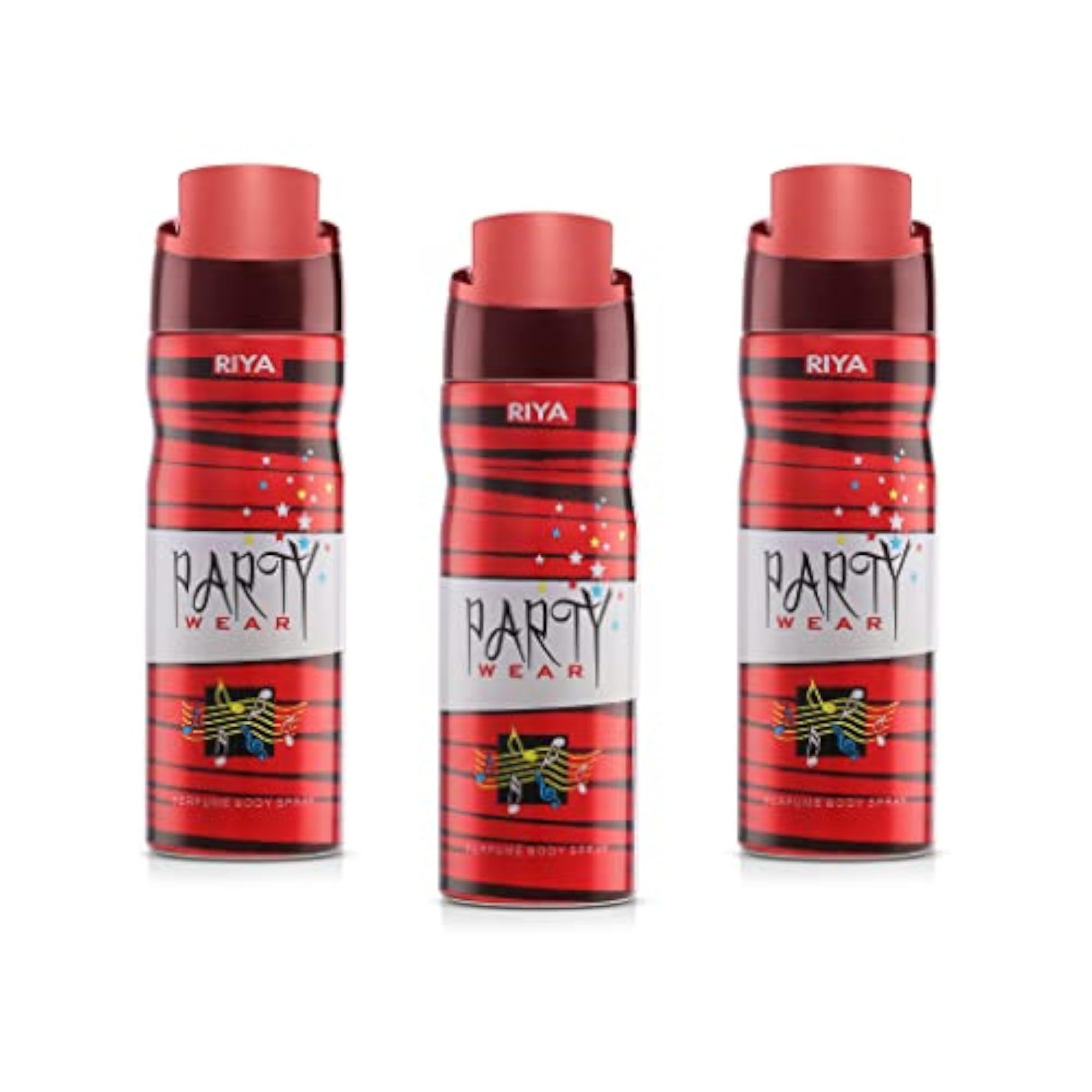 Unisex Body Spray Deodorant Pack Of 3, 200 Ml Each