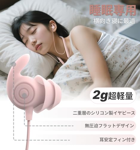 寝ホン 睡眠用イヤホンBluetooth 5.4ネクバンド型 イヤフォン 商品画像2